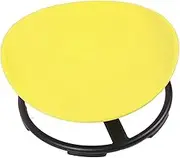 SENECESLI Sensory Toy Chair, Sensory Swivel Chair Cute Appearance Safe Improve Balance Stable Base Anti Slip for Home (Yellow)