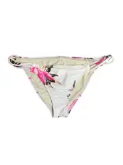 O'Neill Women's NWT Floral Strappy Cheeky Skimpy Bikini Bottom Size M New