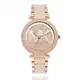 MICHAEL KORS美國原廠平行輸入手錶 | MK 大logo滿鑽 璀璨晶鑽粉色錶盤腕錶/ MK6176