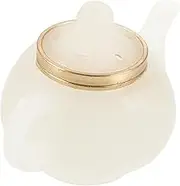 ULDIGI Mini Kettle Decorative Carving Chinese Style Night Light Teapot Glowing for Home and Bag Decoration