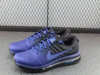 在飛比找Yahoo!奇摩拍賣優惠-NIKE AIR MAX 2017 黑藍 氣墊 網面透氣跑步