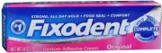 Fixodent Denture Adhesive Cream Sore Gum Relief All Day Hold 1.4Oz Pack of 6