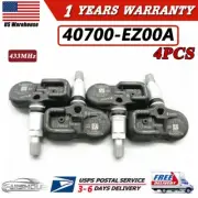 4PCS TIRE TPMS PRESSURE SENSOR 40700-EZ00A For Nissan Titan XD 5.6L 16-21 433Mhz (for: Nissan)