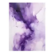 Modern Purple Canvas Print