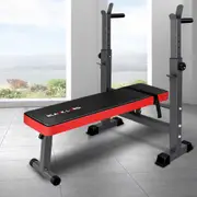 BLACK LORD Weight Bench Squat Rack Press