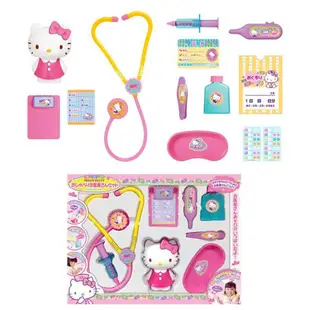 Hello Kitty 日本進口 醫生小護士玩具組 4902923137367