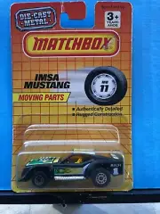 1/64 MATCHBOX #11 IMSA FORD MUSTANG MACH 1 BLACK