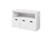 Levede Kids Wooden Toy Storage White