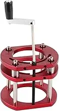 Router Lift, Woodworking Router Table Insert Plate Lift Base for 64-66mm Diameter Motors, Lift 51mm, Router Lift Base with Stainless Steel Support Rod, 4 Jaw Clamping