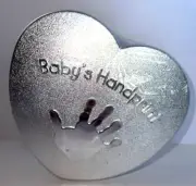 Baby's First Hand Print Kit With Easel To Display It