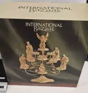 International Bazaar Nativity Candelabra Set 19. New In Box