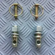Tractor Stabiliser Mounting Pins 19mm, 19mm thread. Massey Ferguson 165, 175.
