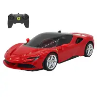 在飛比找PChome24h購物優惠-Ferrari SF90 Stradale 遙控車 1:24