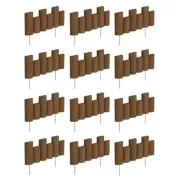 Greenes Fence 18 in. L x 1.5 in. W Half Log Edging (12-Pack)