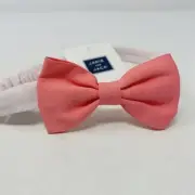 Janie and Jack Baby Girls One Size Stretch Headband with Big Bow in Pink