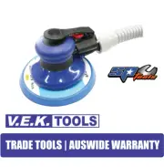 SP TOOLS 150MM AIR PALM RANDOM ORBITAL SANDER-5MM ORBIT-SELF DUST EXTRACTION