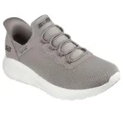 Skechers Women's Bobs Sport Squad Chaos Slip-Ins Taupe Low Top Sneaker Shoes ...