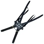 Plastic Double Ninja Swords
