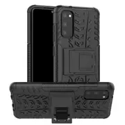 MCC Heavy Duty Samsung Galaxy S20 FE Fan Edition Shockproof Case Cover [Black]
