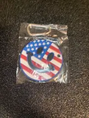 NEW Scotty Cameron USA/Smiley Face Putting Disc/bag tag; Red/white/blue/happy