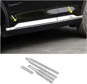 Car Accessories Compatible for CR-V 2023+ Stainless Steel Chrome Side Door Car Body Molding Skirts Scratch Resistant Cover Trim(Chrome)