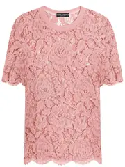 [Dolce & Gabbana] Dolce & Gabbana-Top A Fiori-Donna 40 IT