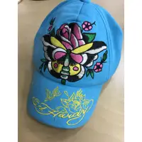 在飛比找蝦皮購物優惠-Ed hardy Baby Kid 全新正品 帽子 童帽 藍