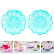 4 Pcs Deviled Egg Plate Topper Basket Box Travel
