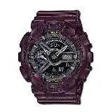 在飛比找遠傳friDay購物優惠-G-SHOCK 搖滾世代 暗夜紫 雙顯電子錶 GMA-S11