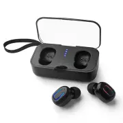 Bluetooth V5.0 Tws Earbuds Invisible Mini Stereo Binaural Call Ipx5 Sweat-Proof Sports Earphone Headset With Charging Box For Ios Android