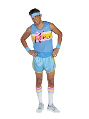 Rubies Barbie Ken Exercise Adult Mens Dress Up Halloween Costume