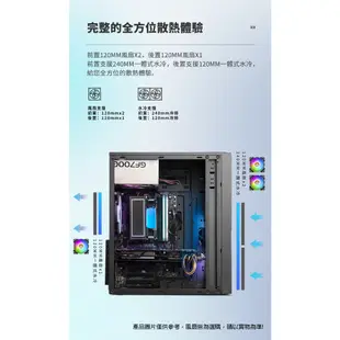 SUNFAR 順發 V15 / 4大2小/(黑)電腦機殼