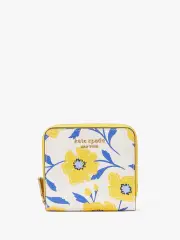 Morgan Sunshine Floral Printed Small Compact Wallet