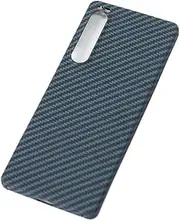 [Waillynice] Anti-Drop Aramid Fiber Shell Design Carbon Fiber for Sony Xperia 1 III Phone Case Xperia 1 V Phone Case 1 IV Phone Case (Blue(Big Hole),for Sony Xperia 1 IV)