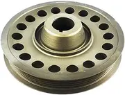 Aluminum Light Weight Crank Crankshaft Pulley Fit For 1993-2001 Compatible For Honda Prelude H22 VTEC