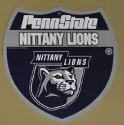Penn State St Lions InterState Sign - NEW! NCAA 12x12