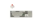 Keychron Q6 Max RGB Wireless Mechanical Keyboard Red Switch - White [KBKCQ6MP1]