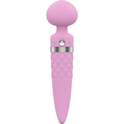 Pillow Talk Sultry Dual Ended Warming Massager Pink - Premium G-Spot Vibrator fo