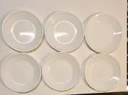 Corelle Vitrelle Caspian Lace 6.75" Appetizer Plates, 6-pack