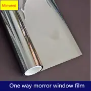 Mirror Solar Reflective Btight Window Film One Way Privacy Tint 1m/2m/3m