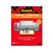 Scotch Thermal Laminating Pouches Letter Size 3 Mil 150/Pack (TP3854-150)