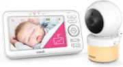 Vtech BM5600 5″ Pan & Tilt Full Colour Video Baby Monitor,