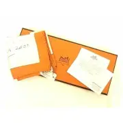 New HERMES Kare 45 Petit Carr Gavroche Ginza Limited 100 Silk Scarf Handkerchi
