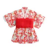在飛比找momo購物網優惠-【Baby 童衣】任選 日式和服浴衣洋裝 印花圖案浴衣洋裝 