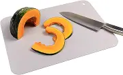 CBJAPAN atomico Cutting Board, Scratch Resistant, Synthetic Rubber Cutting Board, Gray, Antibacterial Treatment, Made in Japan