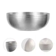Snack Containers Pot Stainless Steel Soup Bowl Suitable for Noodles