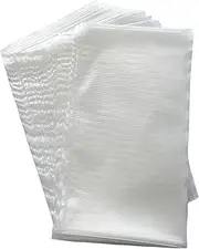 Bait Bag, 100 Pieces Mesh Refill Bags, PVA Mesh Reusable Lure Net Holder, Durable Solid Bait Containers, Quick-Dissolving Design, Ideal for Freshwater Carp Fishing, River, Lake, Angler Casting, 30cm