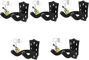 Vaguelly 5pcs Guitar Hanger Guitar Support Holder Metal Bracket Metal Guitar Metal Clothes Rack Guitar Wall Bass Guitar Bass Hook Musical Instruments Guitar Holding Rack Alloy Violin Erhu