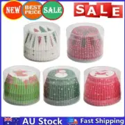 100Pcs Paper Cake Cup Liners Baking Cupcake Muffin Cases Wedding Xmas Party ZR