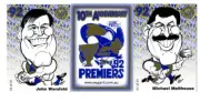 West Coast Eagles - 1992 AFL Premiers - Weg Card Set. 10th Anniversary gold #416